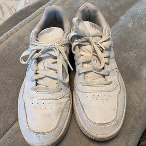 Adidas Womens White Casual Shoes Sneakers Size 9